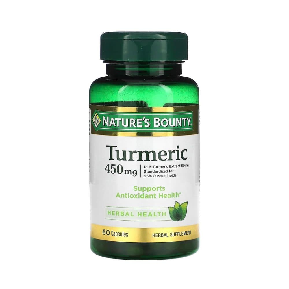 Vitamina Nature Bounty Turmeric 60 Capsulas