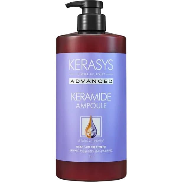 Mascara Kerasys Advanced Keramide Ampoule Frizz Care 1L