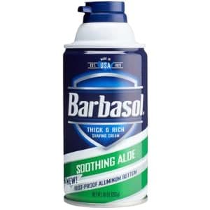 Espuma Barbear Barbasol Shaving Cream Soothing Aloe 283G