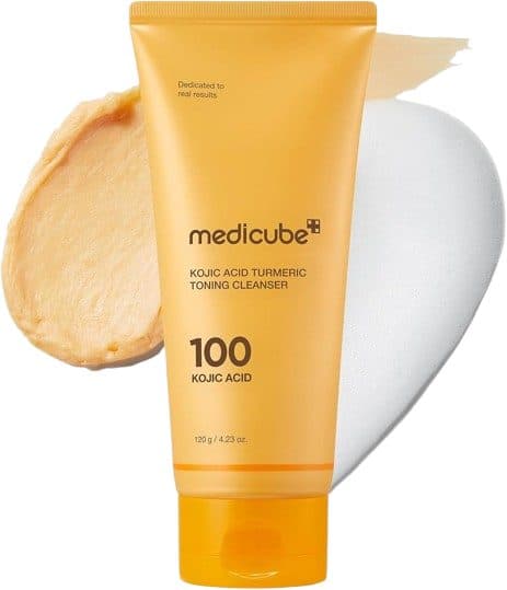 Tonico Facial Medicube Kojic Acid Turmeic Toning Cleanser 120G