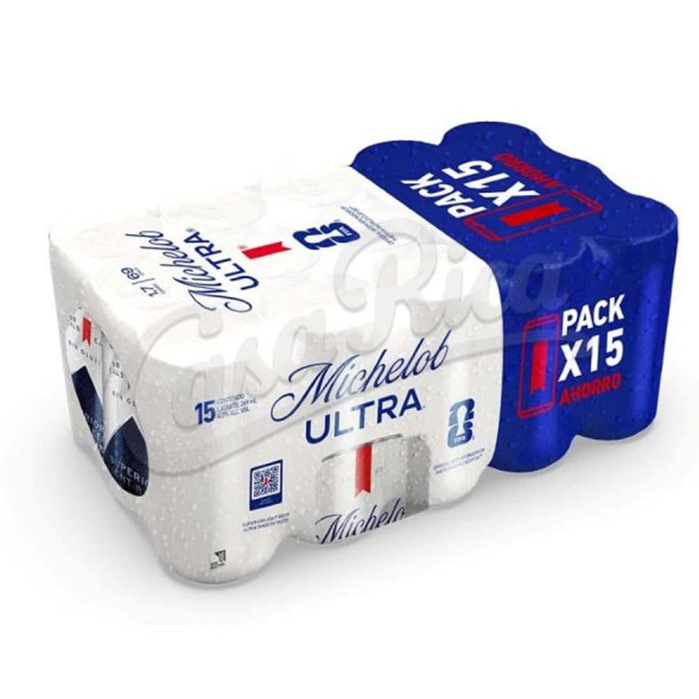 Beb Cerveja Py Michelob Ultra Fifa Lata Pack 15P 269ML