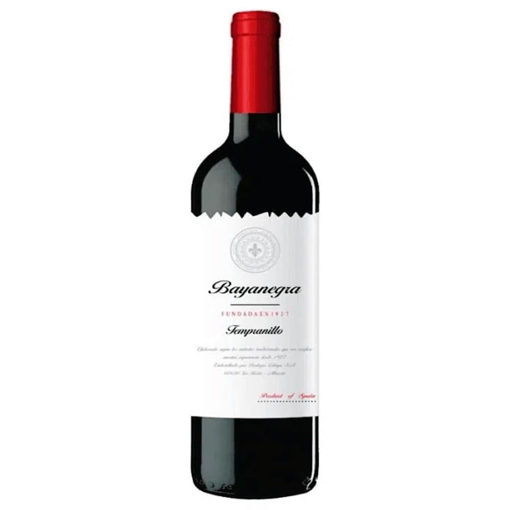 Vino Tinto Bayanegra Tempranillo 750ML