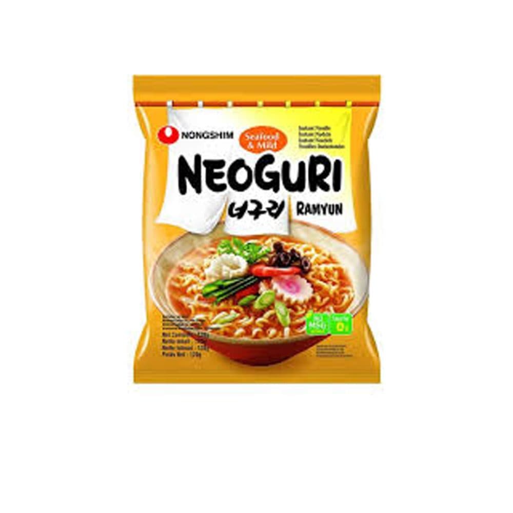 Ramen Nongushim Neuguri Seafood Mild Frutos Do Mar 120G