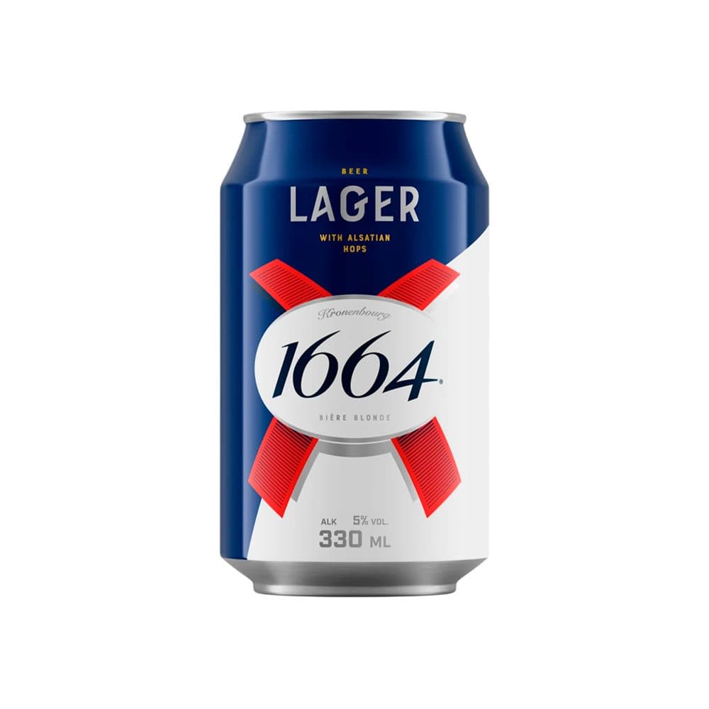 Beb Cerveja Franca Lager Lata 992537 330ML