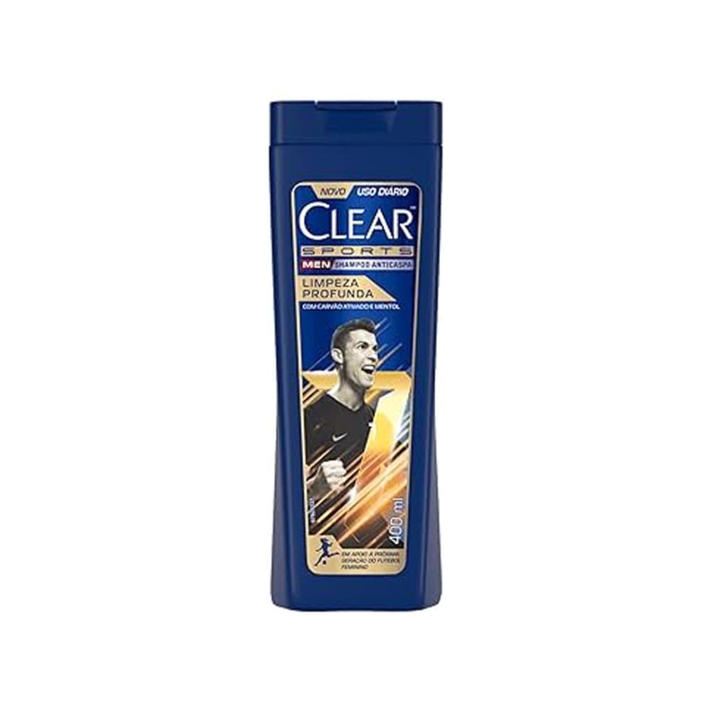 Shampoo Clear Sport Anticaspa Limpieza Profunda 400ML