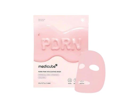 Mask Facial Medicube Pdrn Pink Vita Coating