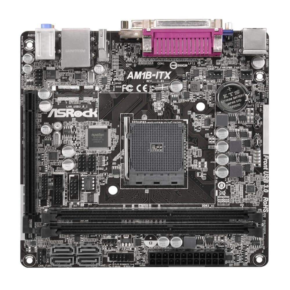 Placa Madre Asrock AM1 Itx DDR3