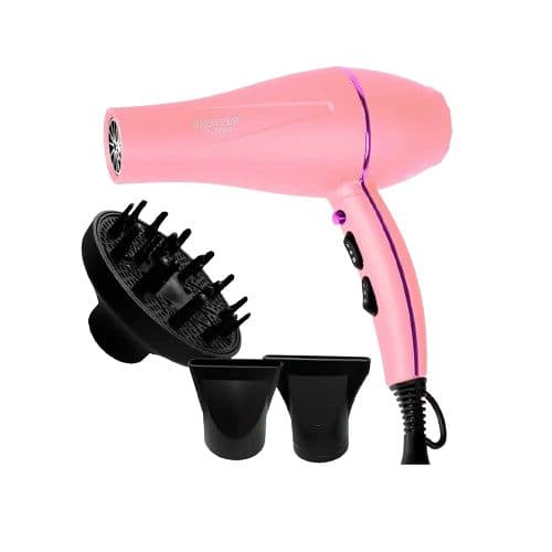 Secador Prosper Preto Pink Difusor 50