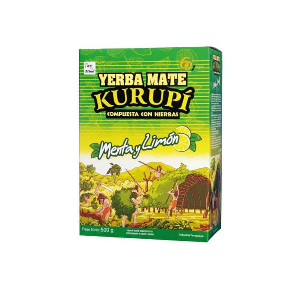 Erva Mate Kurupi Menta Limon
