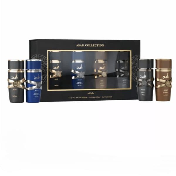 Lattafa Kit Asad 4 Pc 25ML