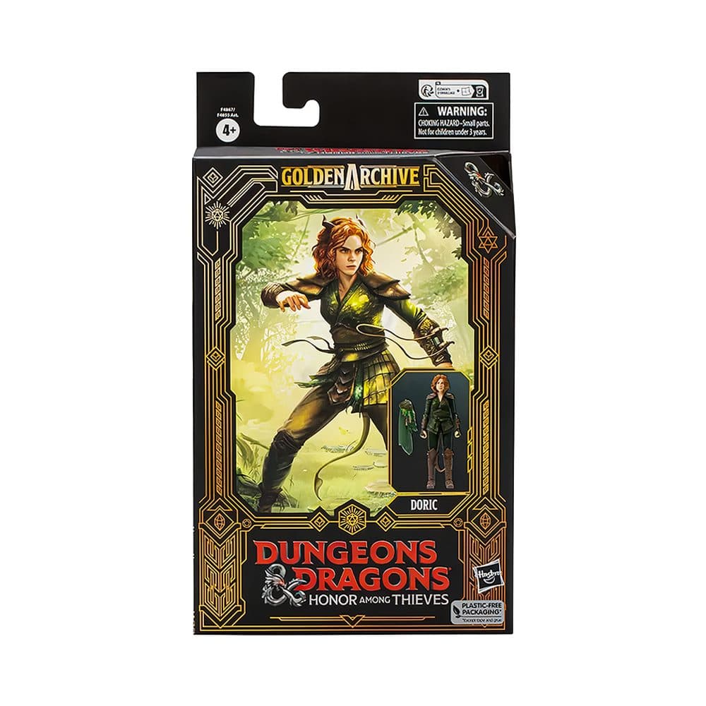 Honor Figura Hasbro Dungeons Dragons Among Thieves Golden Archive Doric