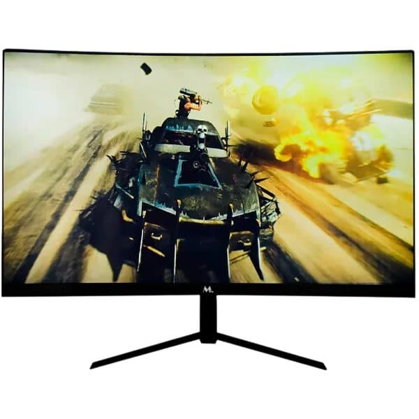 Monitor LED Mtek Curved Hdmi Vga