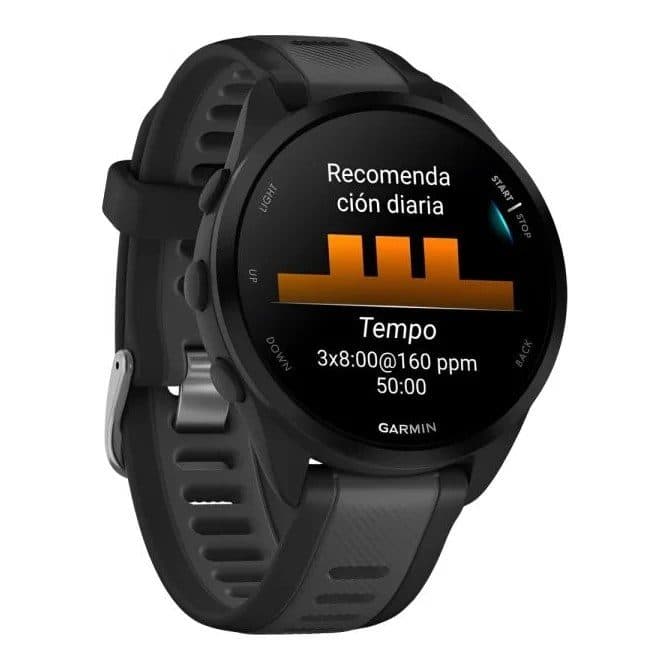Garmin Forerunner 165 Music Slate Gra