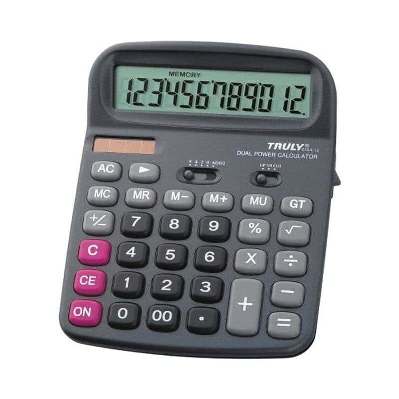 Calculadora Truly 12 12 Dig Medio