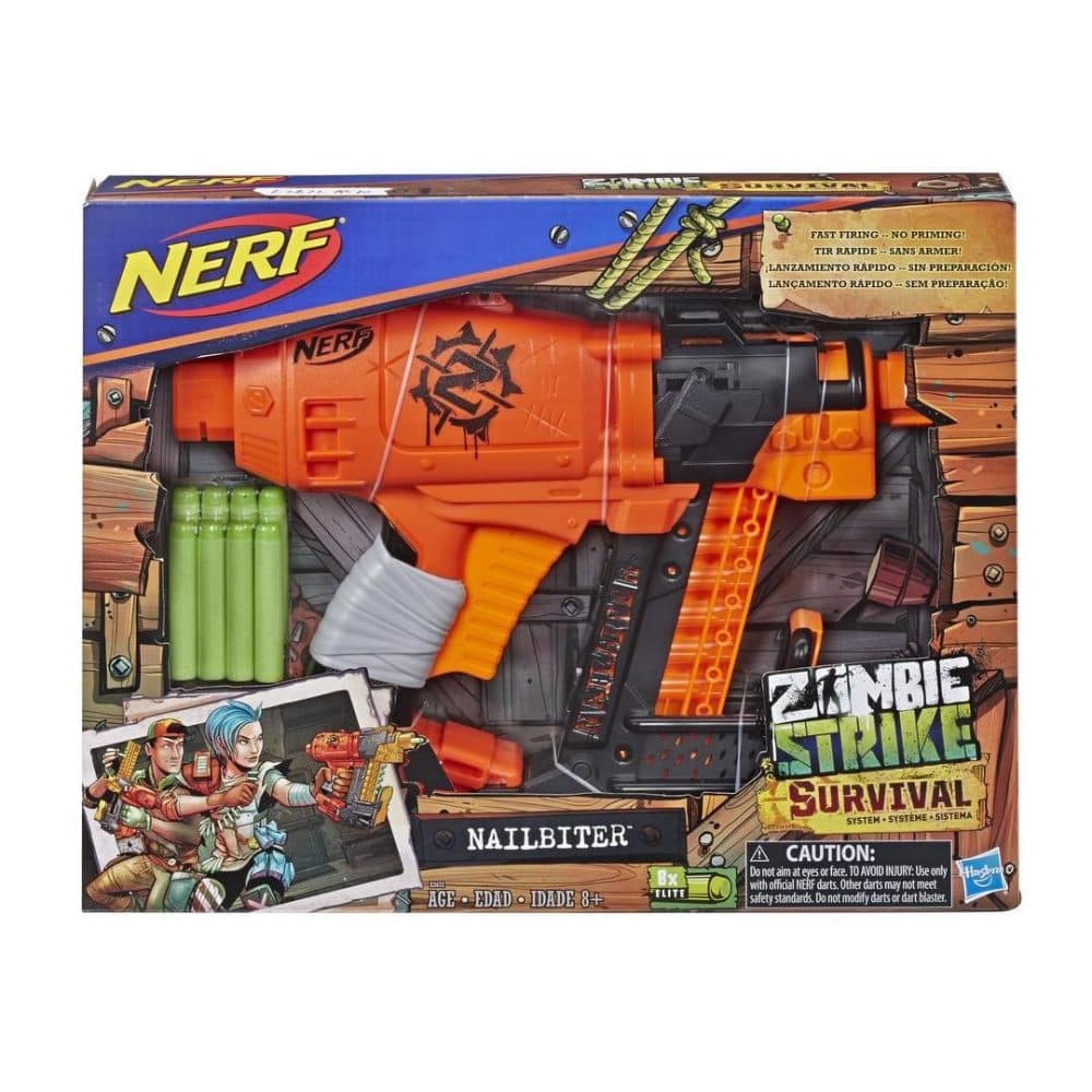 Pistola De Dardo Ner Zombie Survival System