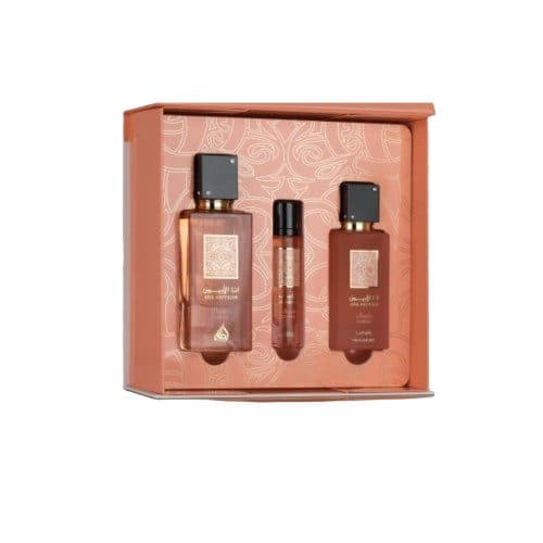 Lattafa Kit Ana Abiyedh Coral Hair Mist 60ML EDP