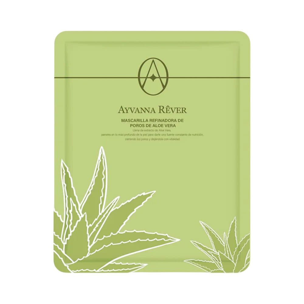 Mascara Facial Ayvanna Rever Refinadora De Poros De Aloe Vera 22ML