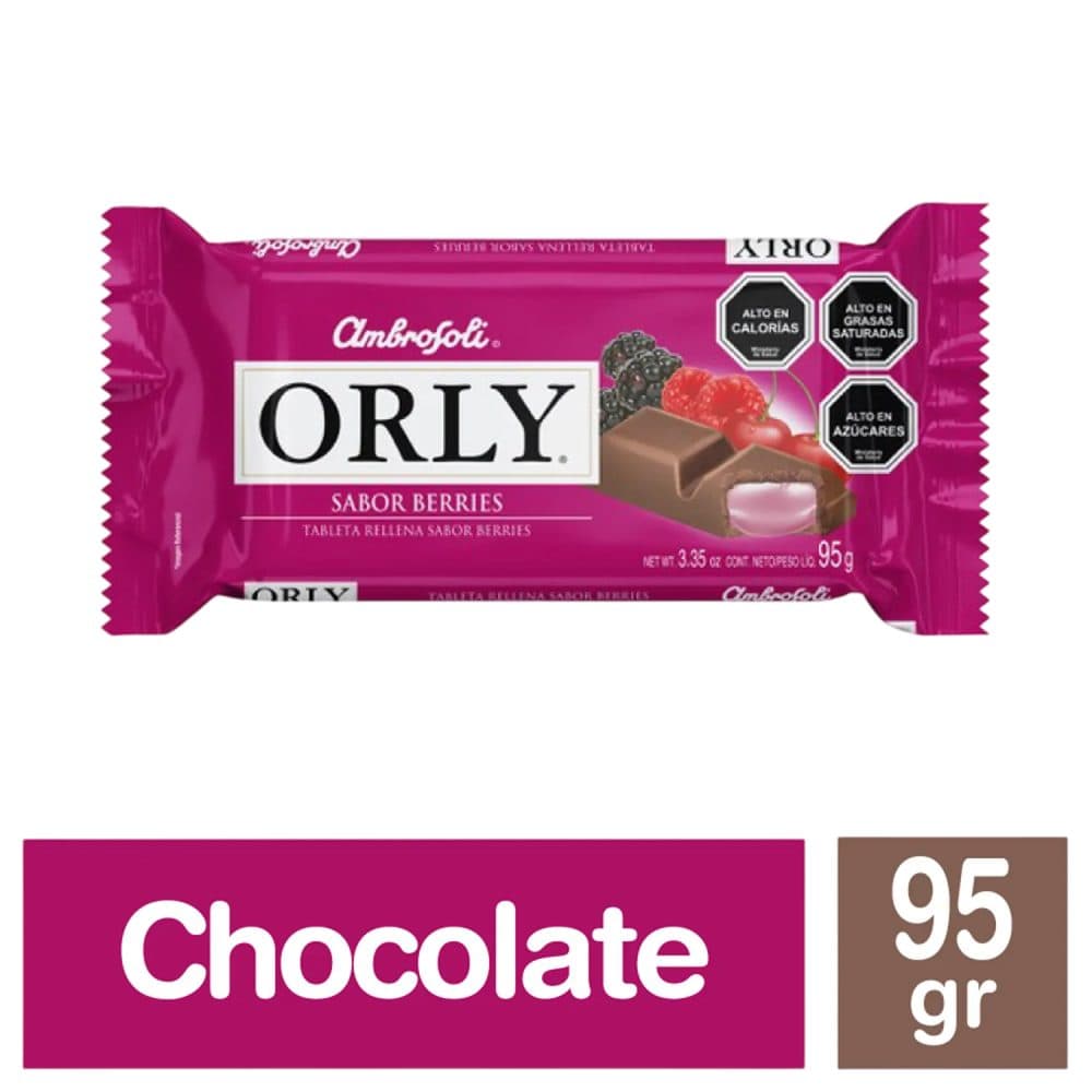 Chocolate Orly Berries Barra 95G