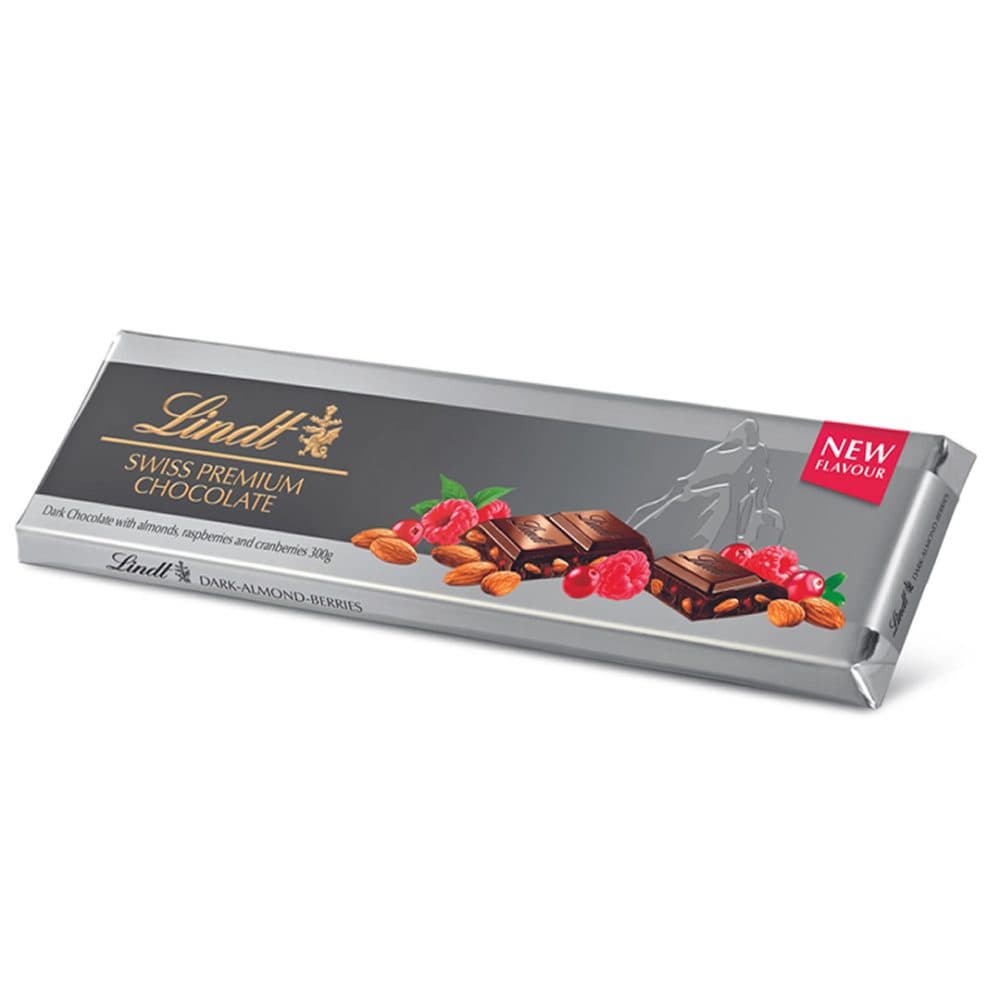Barra De Chocolate Lindt Berries Almonds