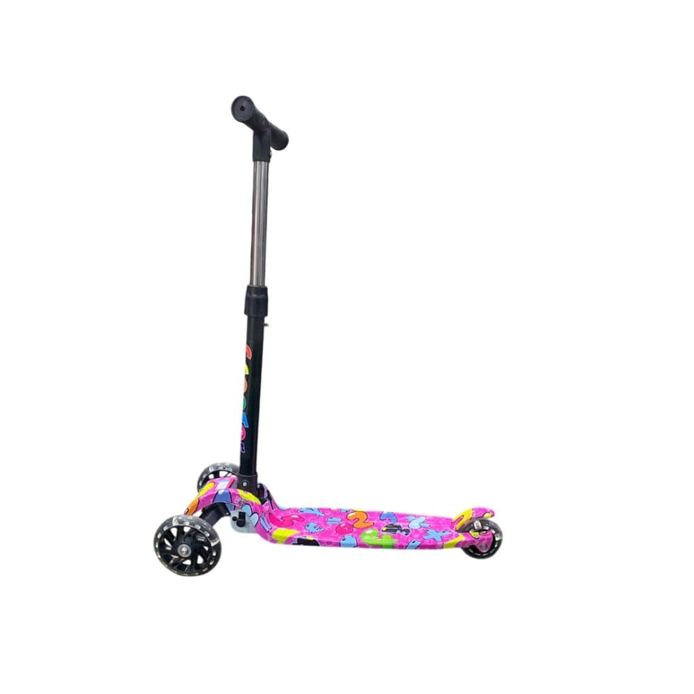 Patinete Infantil Scooter LED Colorido