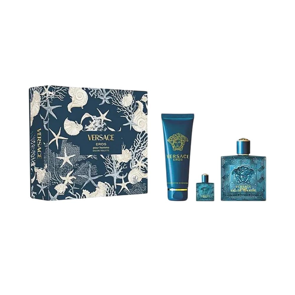 Versace Eros Kit 5ML Shower Gel 100ML EDP
