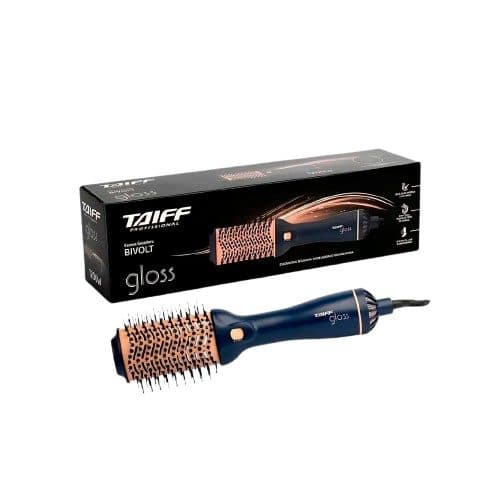 Escova Secadora Taiff Gloss Esvv 12 Creme Bivolt