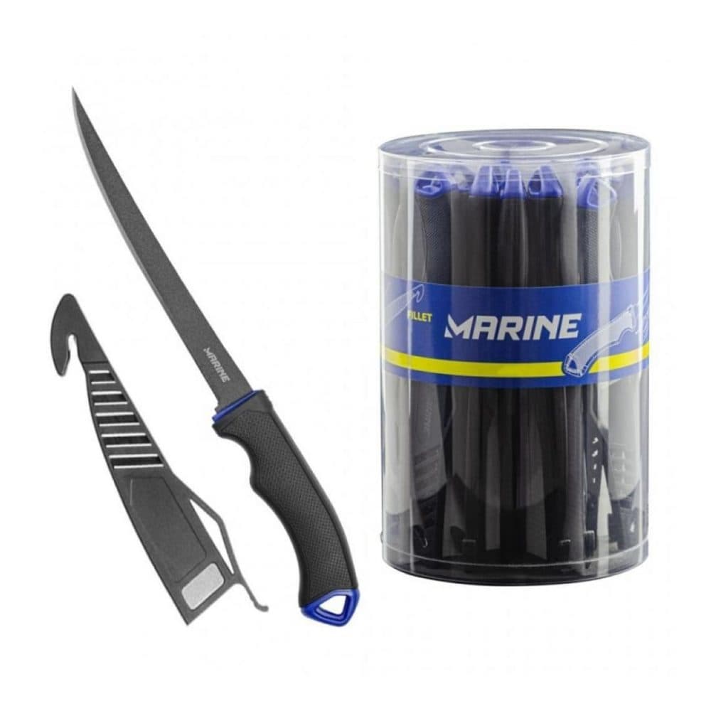 Cuchillo De Acero Marine Sports Fileteado Pack 24 Piezas