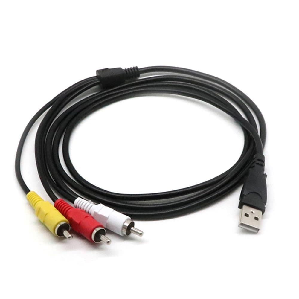Cabo USB Rca