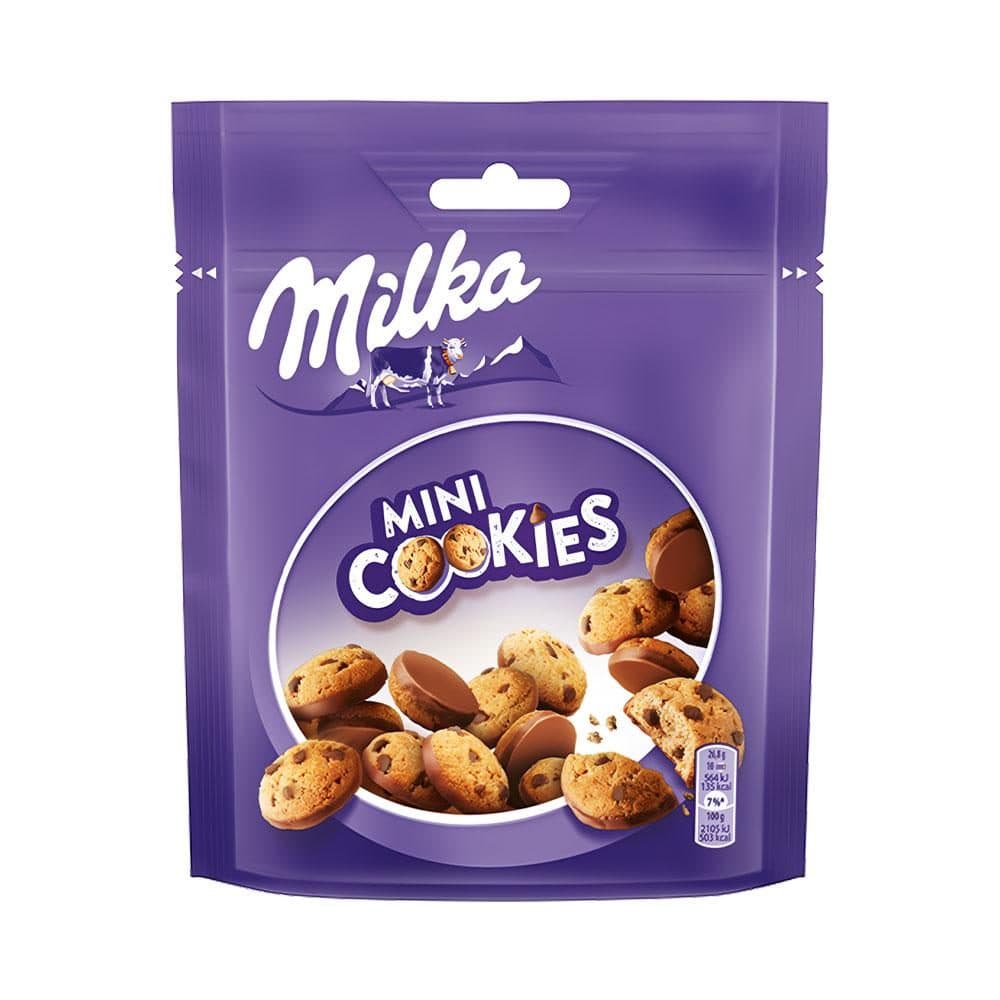 Biscoito Milka Choco Mini 110G