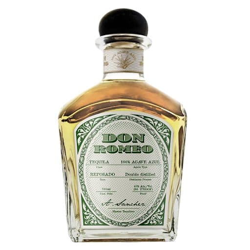 Tequila Don Romeo Reposado 100 Agaveo 750ML