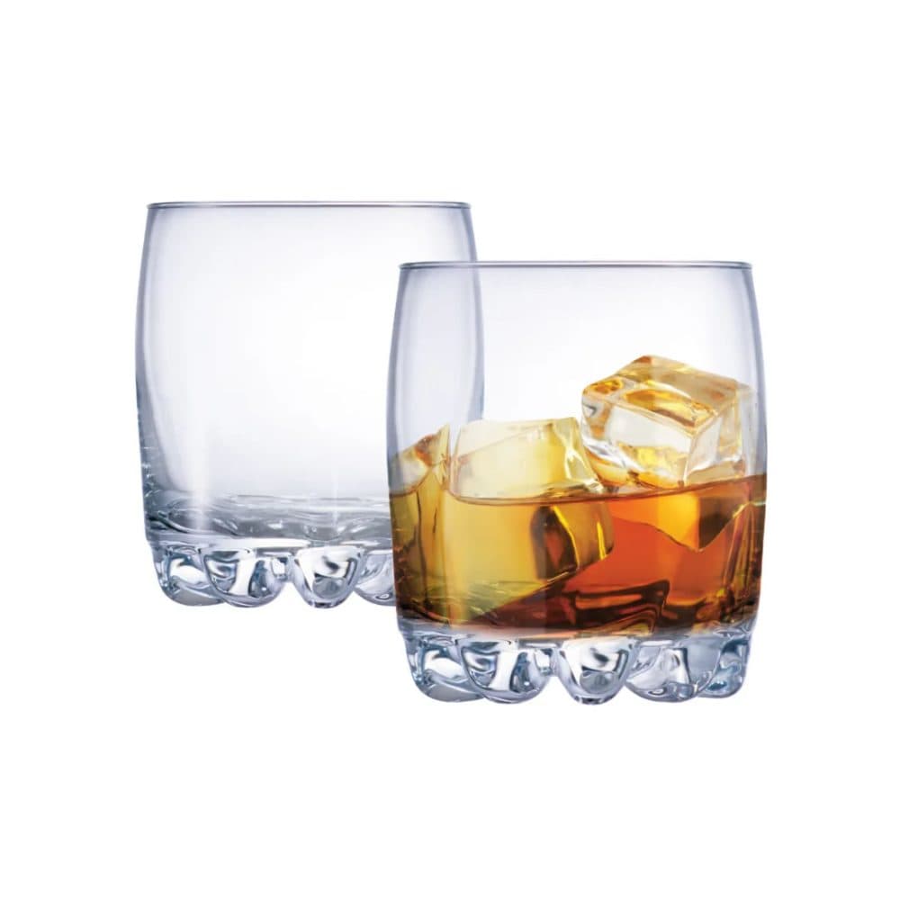 Set Vaso De Vidrio Ruvolo Riviera On The Rocks Borde 310ML