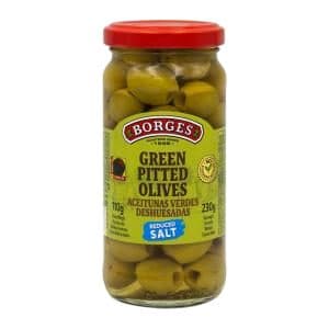 Azeitonas Borges Verdes Sem Caro 230G