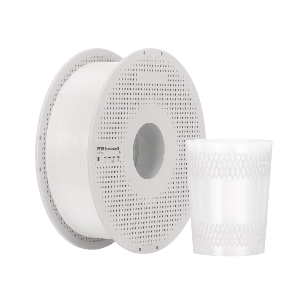 Filamento Impressora 3D Bambu Petg Translucent