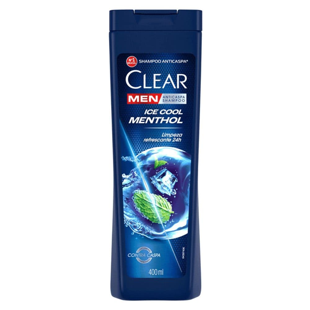 Clear Shampoo Ice Cool Menthol 400ML