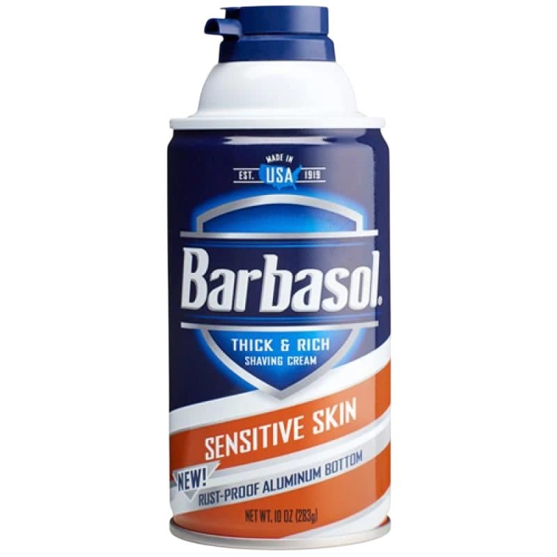 Espuma Barbear Barbasol Sensitive Skin 283G