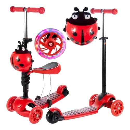 Patinete Infantil Scooter LED Jirafa