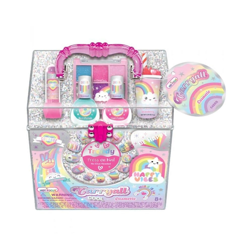 Kit De Juguete Maquilaje Hot Focus Rainbow