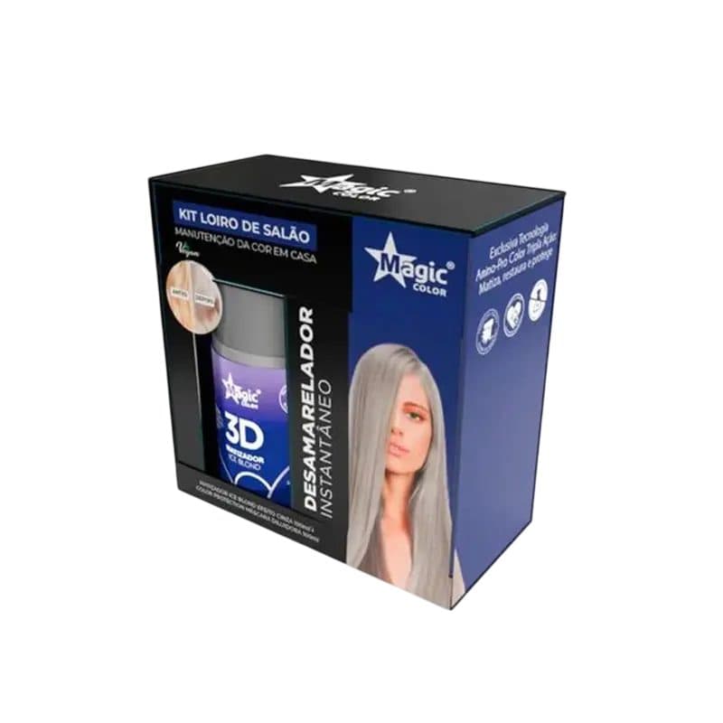 Kit Magic Color Matizador Ice Blond Color Protect 100ML