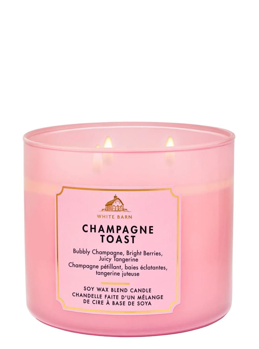 Vela Bath Body Works White Barn Champagne Toast 411G