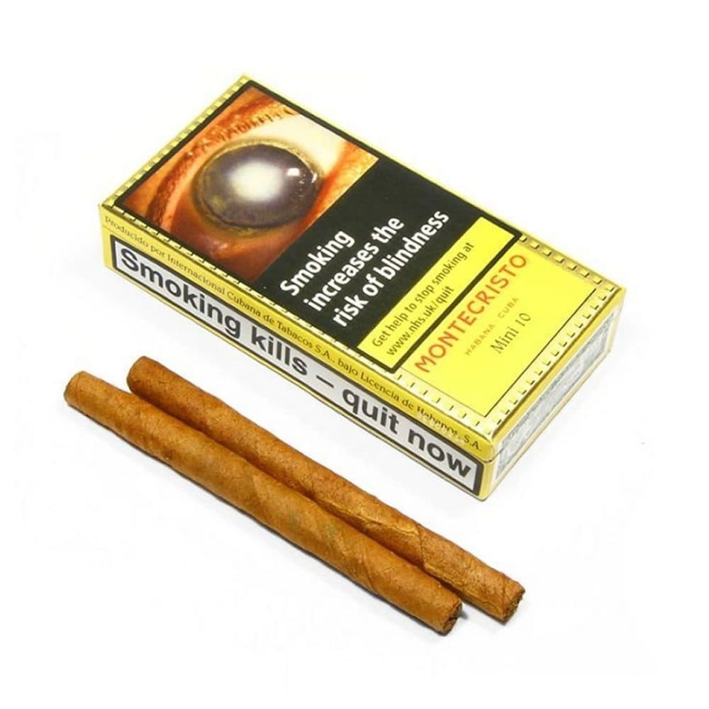 Habano Cubano Montecristo Mini 10 Unidades