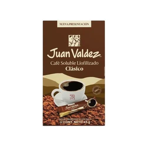 Cafe Soluble Juan Valdez Clasico 45G