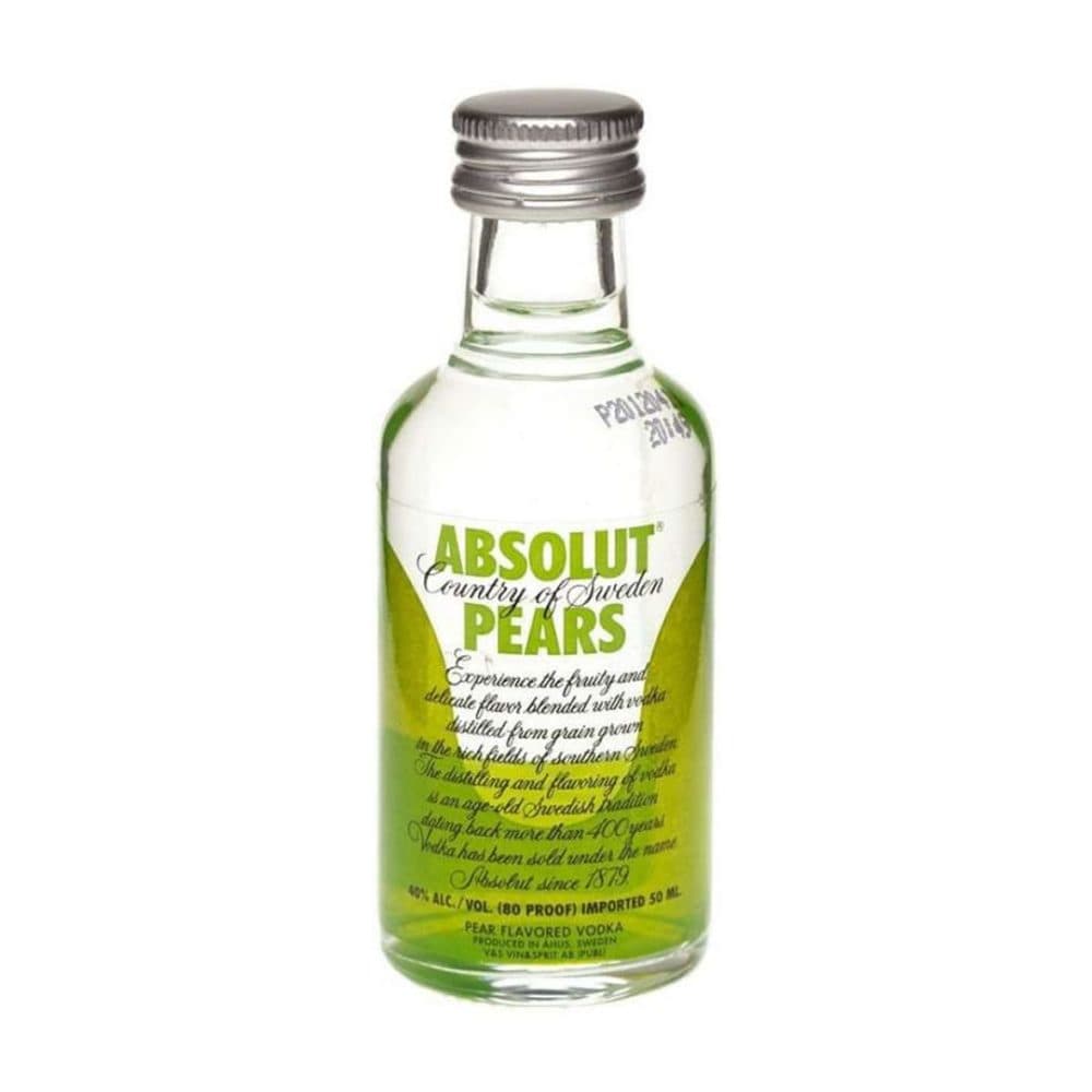 Absolut Vodka Pears Miniatura 50ML