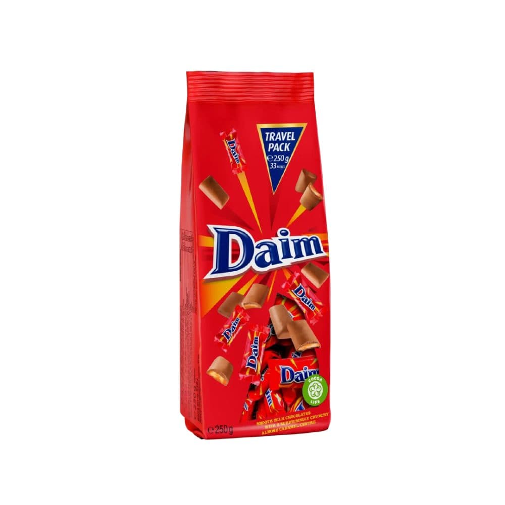 Balas De Almendras Daim Milk 33PCS 250G