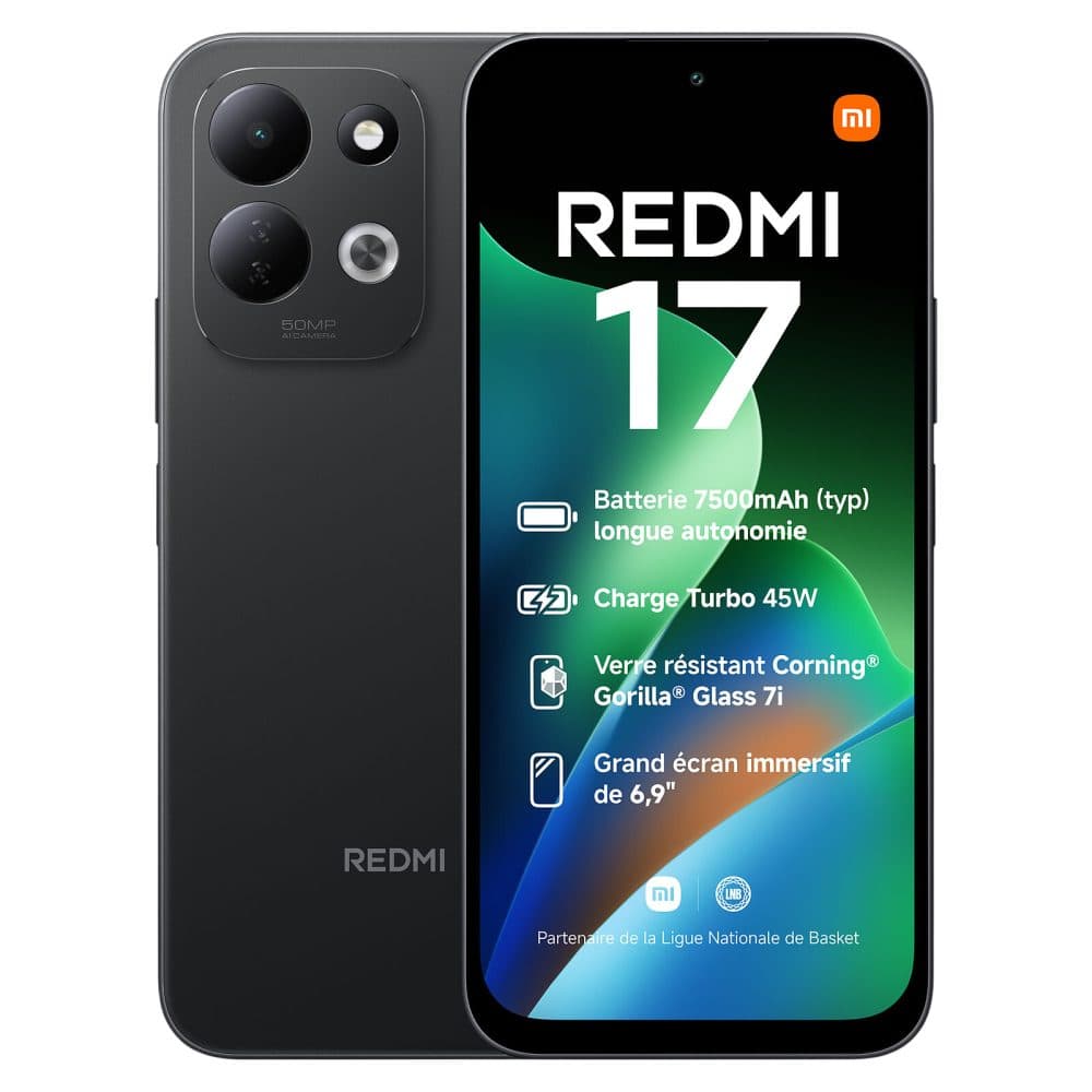 Xiaomi Redmi 17 4G 128GB Black