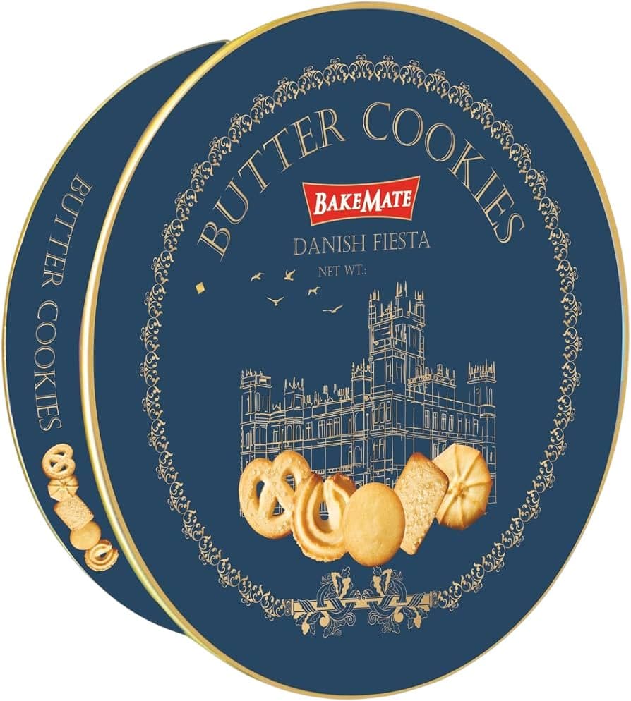 Biscoito Bakamate Butter Cookies Danish Creft 114G