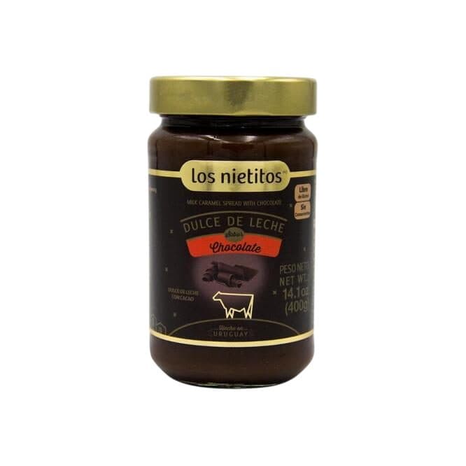 Doce De Leite Los Nietitos Chocolate Vidrio 400G