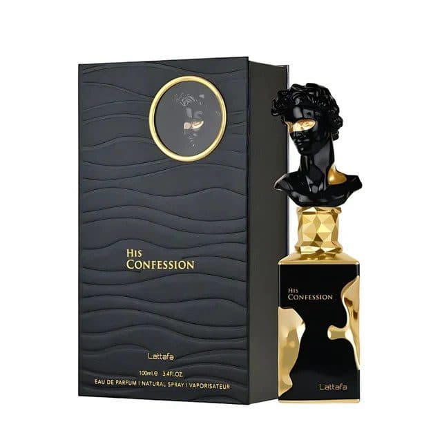 Lattafa His Confesion Preto 100ML EDP