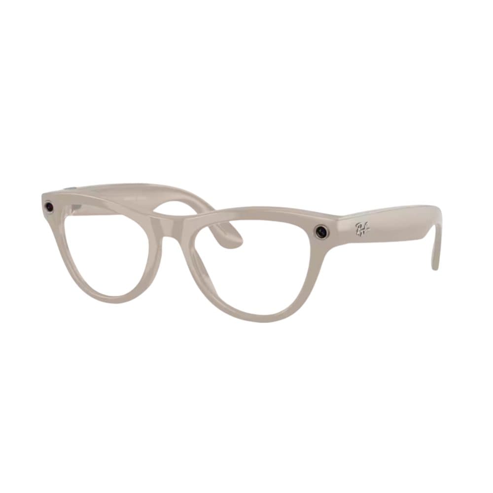 Oculos Ray Ban Meta Skyler G1 Shiny Chalky Gr Trans Sapphir