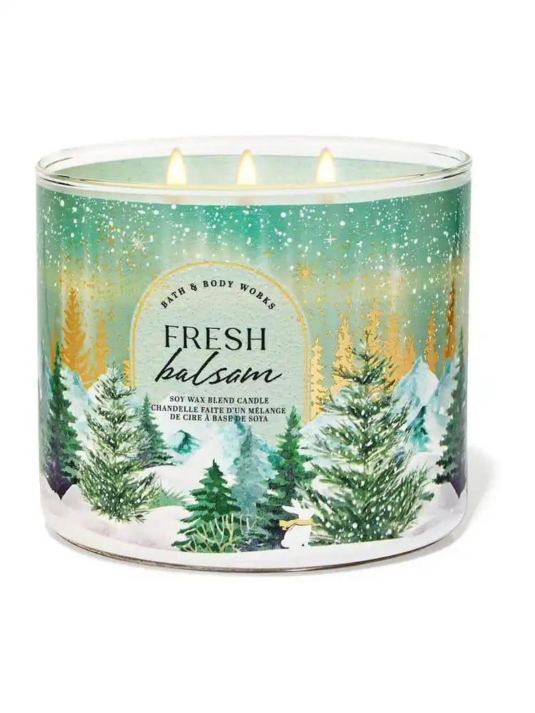 Vela Bath Body Works Fresh Balsam 411G