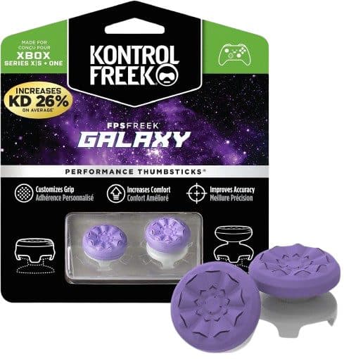 Microsoft Xbox Borracha Kontrolfreek Performance Grips Galaxy